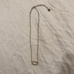 💎Kendra Scott Rose Gold Mother of Pearl Necklace